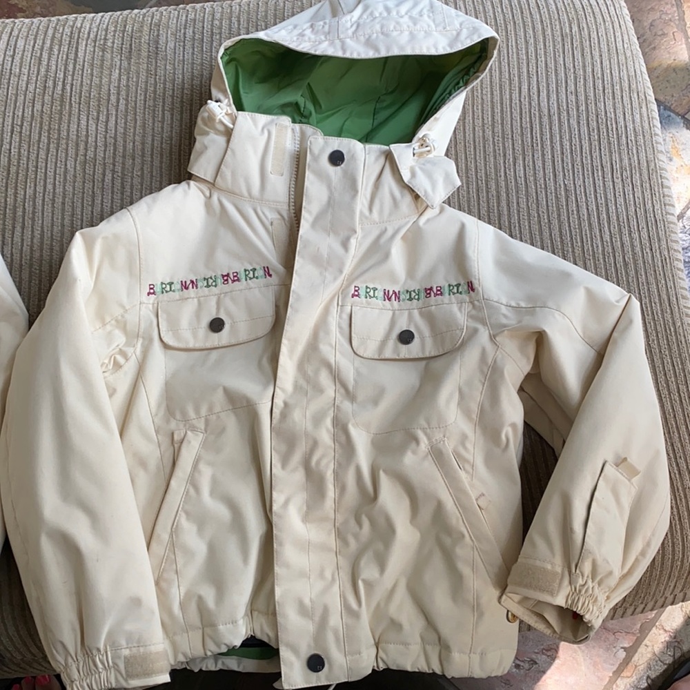 Burton snow jackets. Kids X small & kids small
